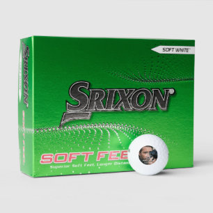 Custom Srixon Soft Feel - Personalized Golf Gift Balls