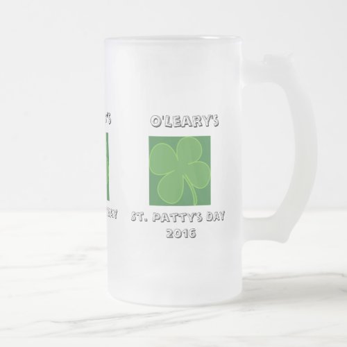 Custom St Patricks Day Party Mug Template