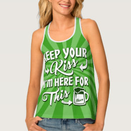 Custom St Patrick's Day Party Tank Top