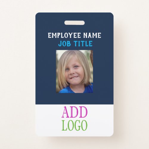 Custom STAFF ID _ Photo pass_ Name PASS Badge