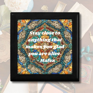 Custom Stained Glass Mosaic Pattern Iranian Gifts Gift Box