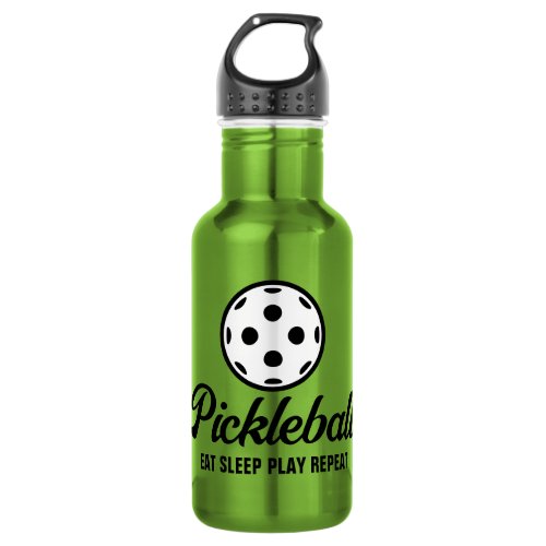 Custom stainless steel water bottle for pickleball