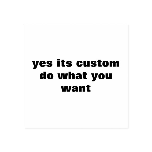 custom stamp (Imprint)