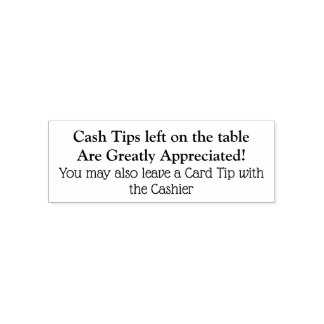 Custom Stamp for Tips .