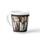 Custom Stamp Frame 4 Family Photo Mug