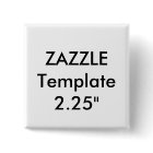 Custom Standard 2.25" Round Button Pin | Zazzle