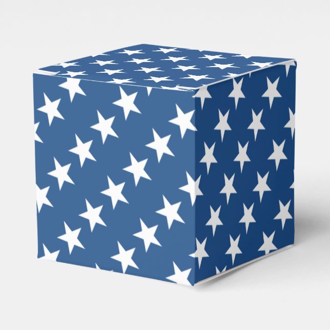 Custom Star Favor Box (Front Side)
