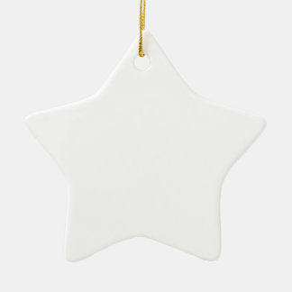 Custom Star Ornament