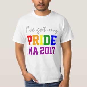 Custom State and Year I've Got my Pride Gay Pride T-Shirt