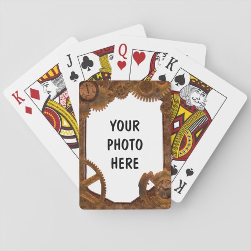 Custom Steampunk _ Bicycle Playing Cards