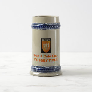 Custom Stein - Grab A Cold One -IT'S IGGY TIME!!!
