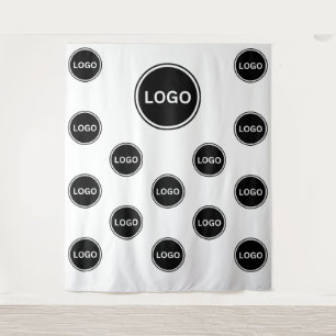 Custom Step and Repeat Logo Wall Photo Backdrop