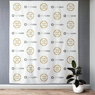 Custom Step & Repeat two Logo Event Backdrop