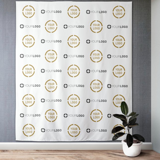 Custom Step & Repeat two Logo Event Backdrop (Custom Step & Repeat two Logo Event Backdrop)