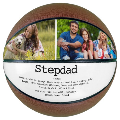 Custom Stepdad Definition Photo Basketball