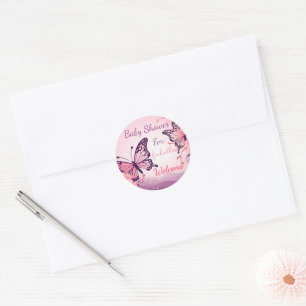 Custom Sticker Baby Shower