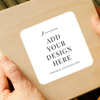 Custom Sticker Printing 3x3" Square Product Label