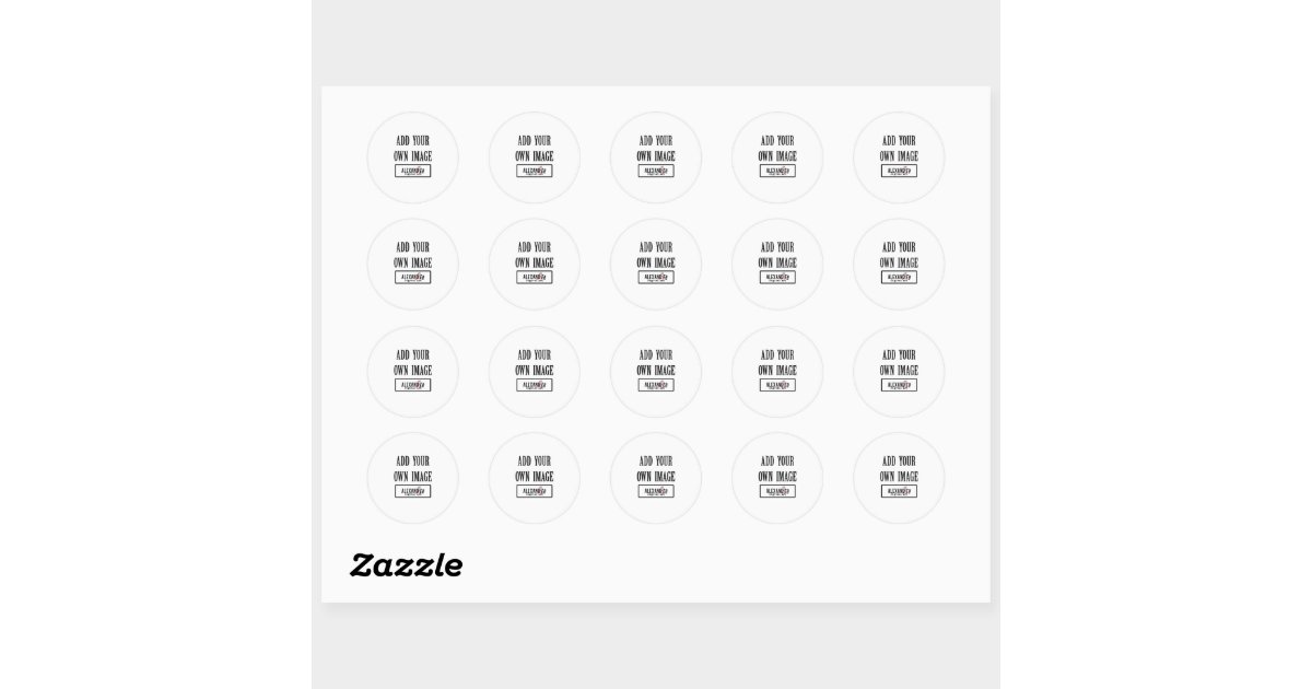 Custom Sticker Sheet Zazzle