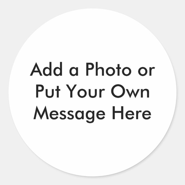 Custom Stickers - Be Funny or Political! (Front)