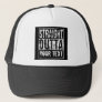 Custom Straight Outta -Add Your Text Funny 80s Trucker Hat
