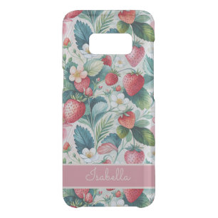 Custom Strawberries Wild Vibrant Uncommon Samsung Galaxy S8 Case