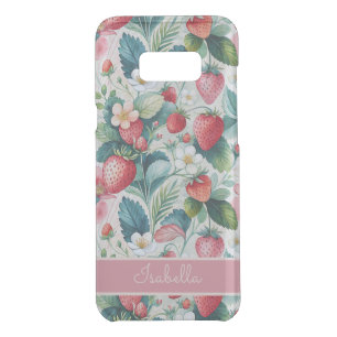 Custom Strawberries Wild Vibrant Uncommon Samsung Galaxy S8+ Case