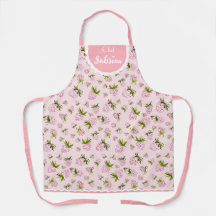 Custom Strawberry Apron - Berry Sweet Cooking Gift