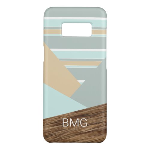 Custom Stripe Art Geometric Abstract Block Pattern Case_Mate Samsung Galaxy S8 Case