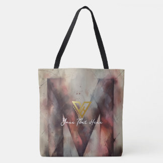 Custom :  Structured Style Tote. Tote Bag