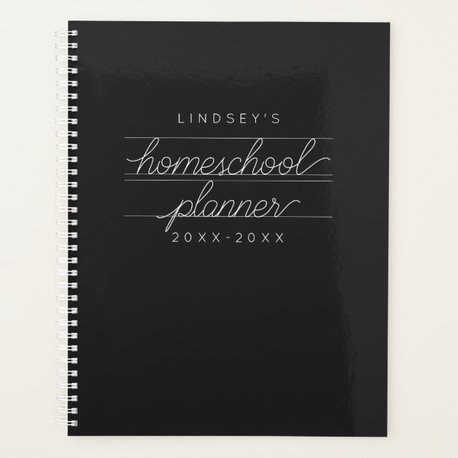 Custom Student Academic Planner (Front)