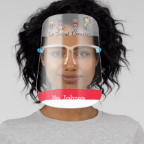 Custom Student and School Teacher Face Shield