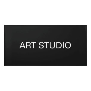 Custom Studio Office Sign Placard