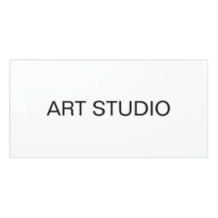Custom Studio Office Sign Placard