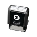 Custom Stylish Elegant Typography Script Self-inking Stamp | Zazzle
