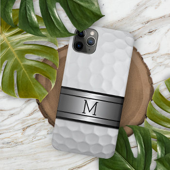 Custom Stylish Golf Game Sport Ball Dimples Image Iphone 13 Pro Max Case by CaseConceptCreations at Zazzle
