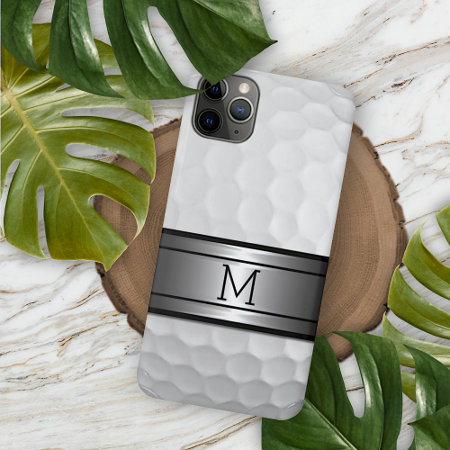 Custom Stylish Golf Game Sport Ball Dimples Image Iphone 11 Pro Max Ca