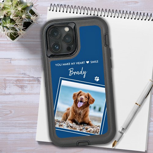 Custom Stylish Pet Picture Dog Lover  OtterBox Defender iPhone 12 Case