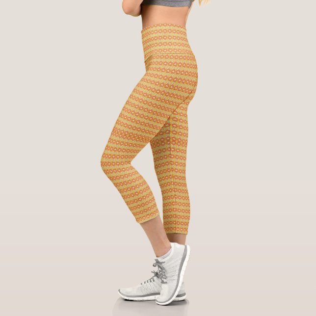 Custom Submission Gift – Funny | Modern | Personal Capri Leggings (Left)