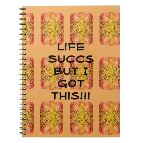 Custom Succulent Notebook