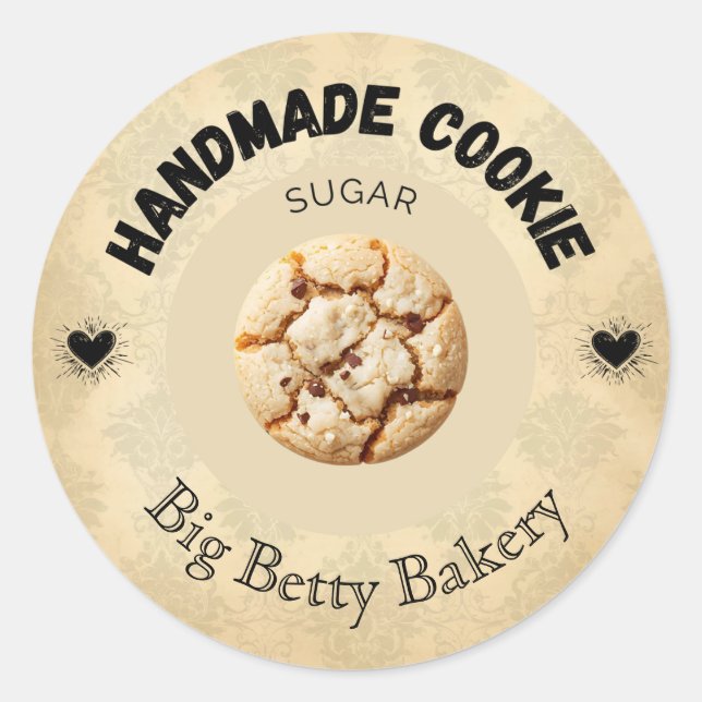 Custom Sugar Cookie Labels | Personalized (Front)