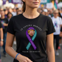 Custom Suicide Awareness Memorial Photo & Name