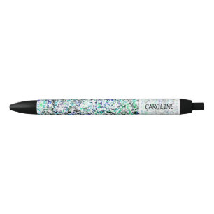 Custom Summer Colors Paint Splatter Pattern Pencil Pen