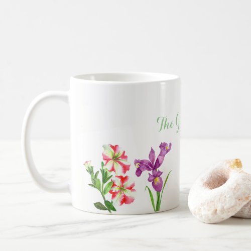 Custom Summer Flowers Collection Mug