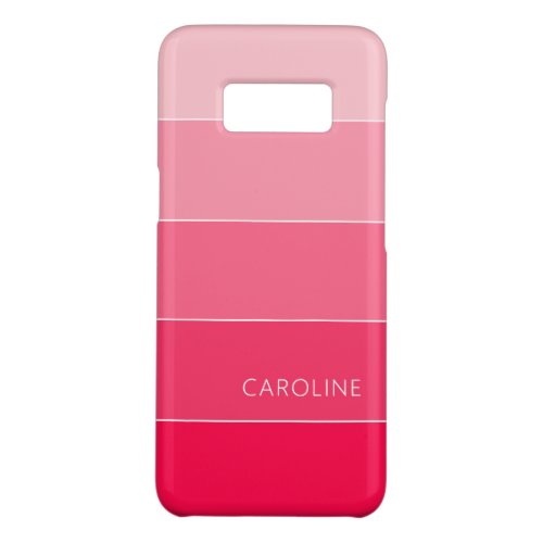 Custom Summer Fruit Red Bold Stripes Art Pattern Case_Mate Samsung Galaxy S8 Case