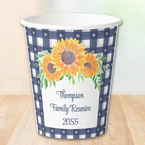 Custom Sunflower Family Reunion 
