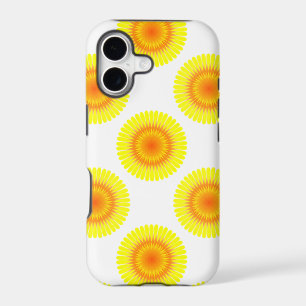 Custom Sunflower Pattern iPhone 17 Case