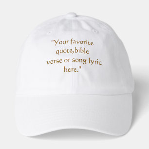 Custom Sunset Photo Template Hat