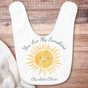Custom Sunshine Baby Bib