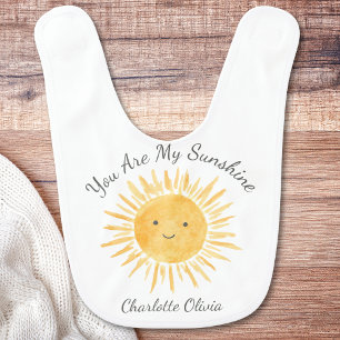 Custom Sunshine  Baby Bib