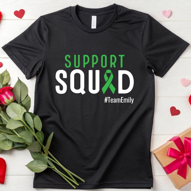Custom Support Squad Kidney Disease Awareness Team T-Shirt (Creator Uploaded)
